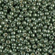 Miyuki seed beads 8/0 - Duracoat galvanized sea green 8-4215